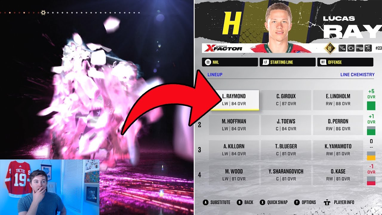 BUILDING NHL TEAM WITH HUT PACKS! FRANCHISE MODE CHALLENGE