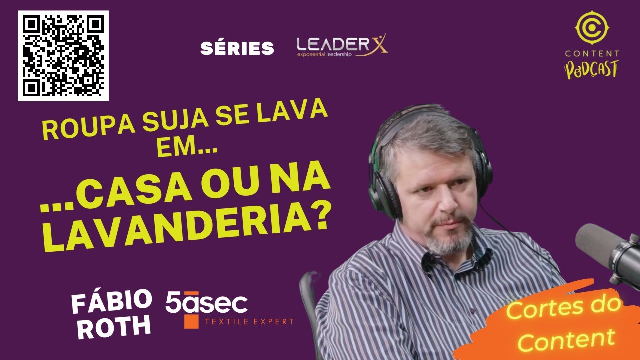 Lavar roupa em casa ou na lavanderia ? A resposta vai lhe surpreender ! | CONTENT PODCAST
