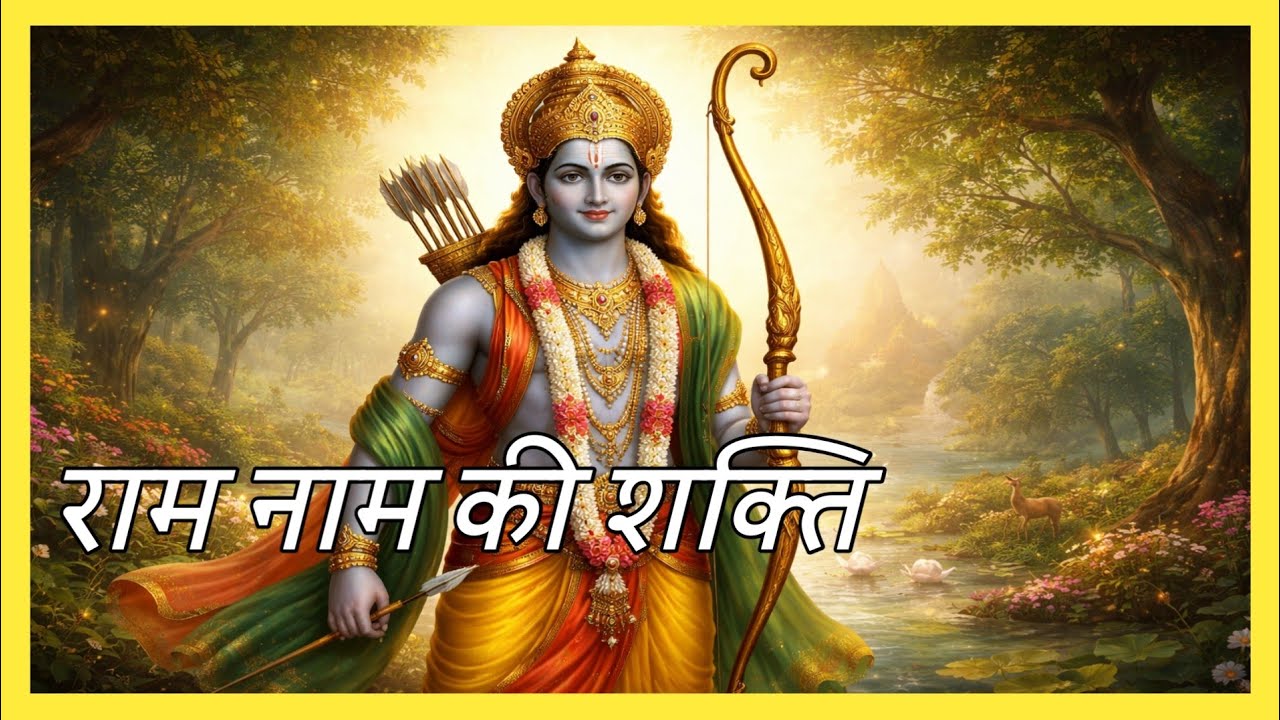 श्री रामचंद्र नमः 🙏 | मर्यादा पुरुषोत्तम राम नॉनस्टॉप मंत्र | दशरथ नंदन राम जप | 1 Hour Ram Mantra