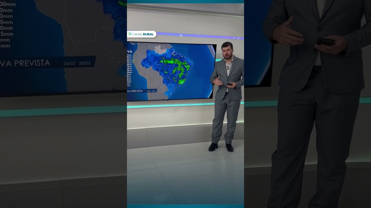 Chuva volumosa avan&ccedil;a pelo Brasil central | Previs&atilde;o do tempo