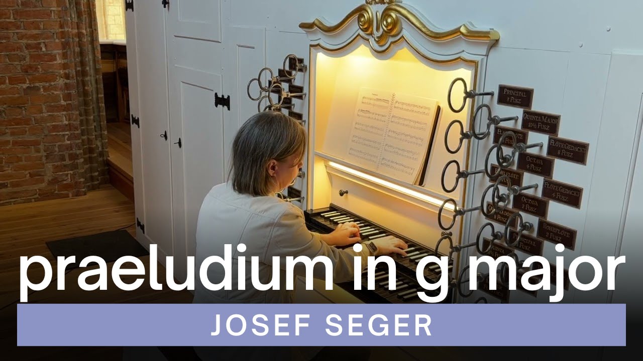 Josef Seger - Praeludium in G Major | St. John's Center, Gdansk, Poland