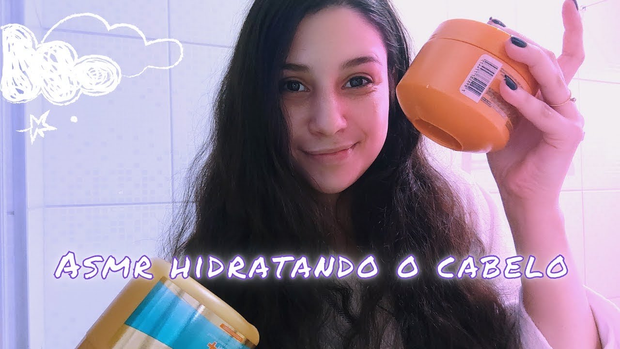 HIDRATANDO O CABELO e CONVERSANDO COM VOC&Ecirc; - ASMR APLICADO