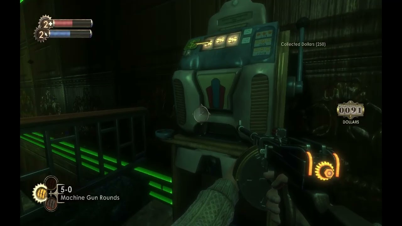 repeatedly WINNING the bioshock jackpot with an old s4lem song playing (EDITED)