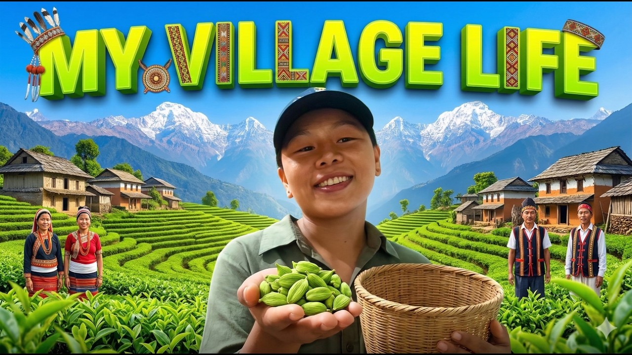 My Village Life in Arunachal Pradesh | Cardamom Farm Vlog