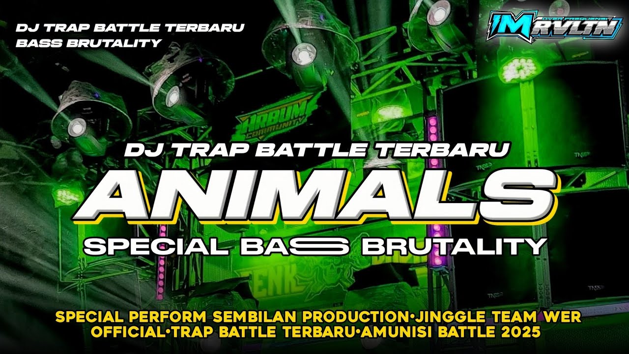 DJ ANIMALS TERBARU 2025 | DJ TRAP BATTLE | SPECIAL BASS BRUTALITY | SPECIAL JINGGLE