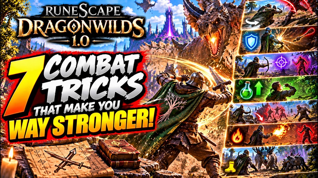 7 Combat Tricks That Make You WAY STRONGER! | RuneScape Dragonwilds 1.0