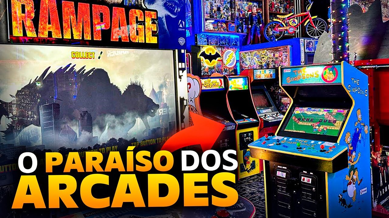 O PARAÍSO dos ARCADES: mais de 475 FLIPERAMAS para jogar a vontade