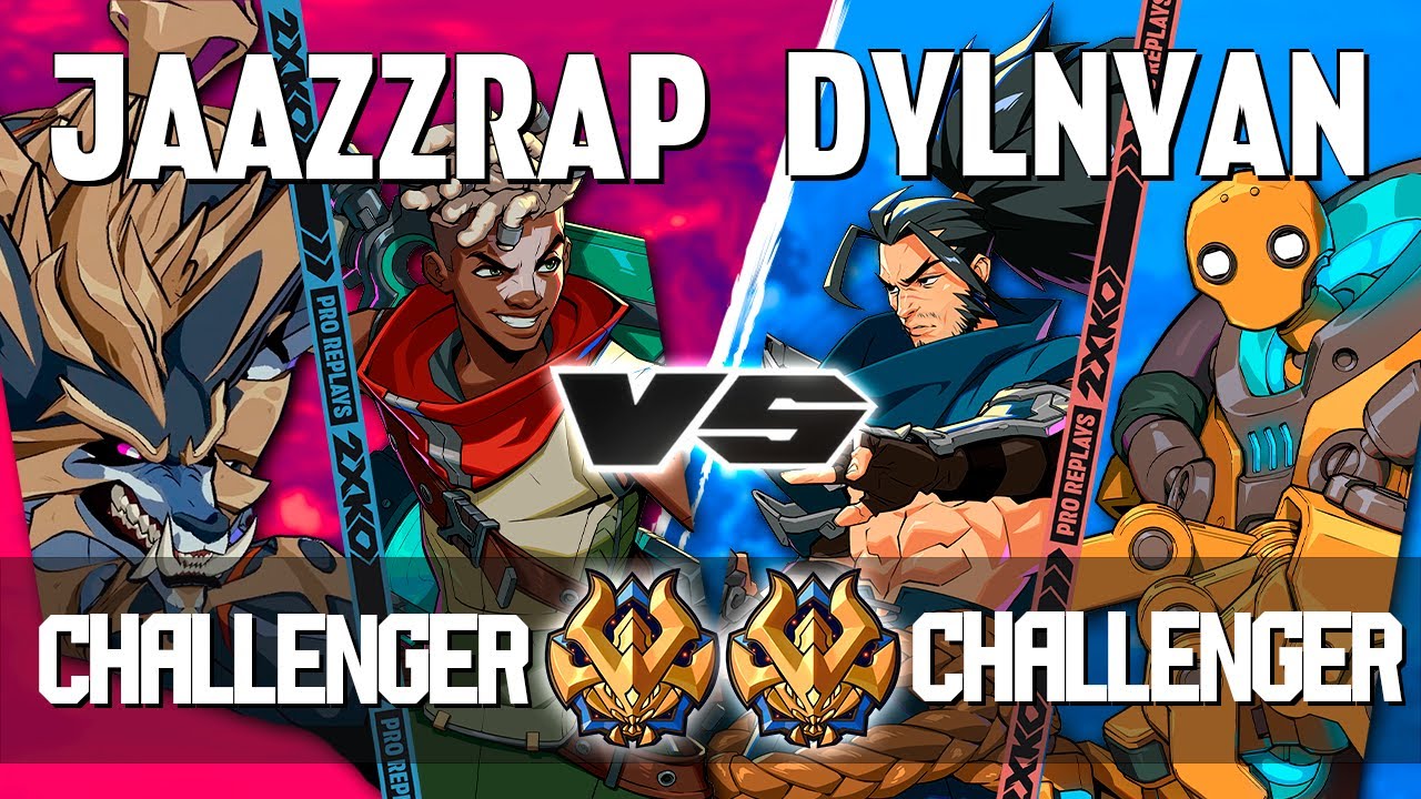 2XKO ▰ JAAZZRAP (Ekko-Warwick) vs DYLNYAN (Yasuo-Blitzcrank) ▰ 2XKO Pro level replays