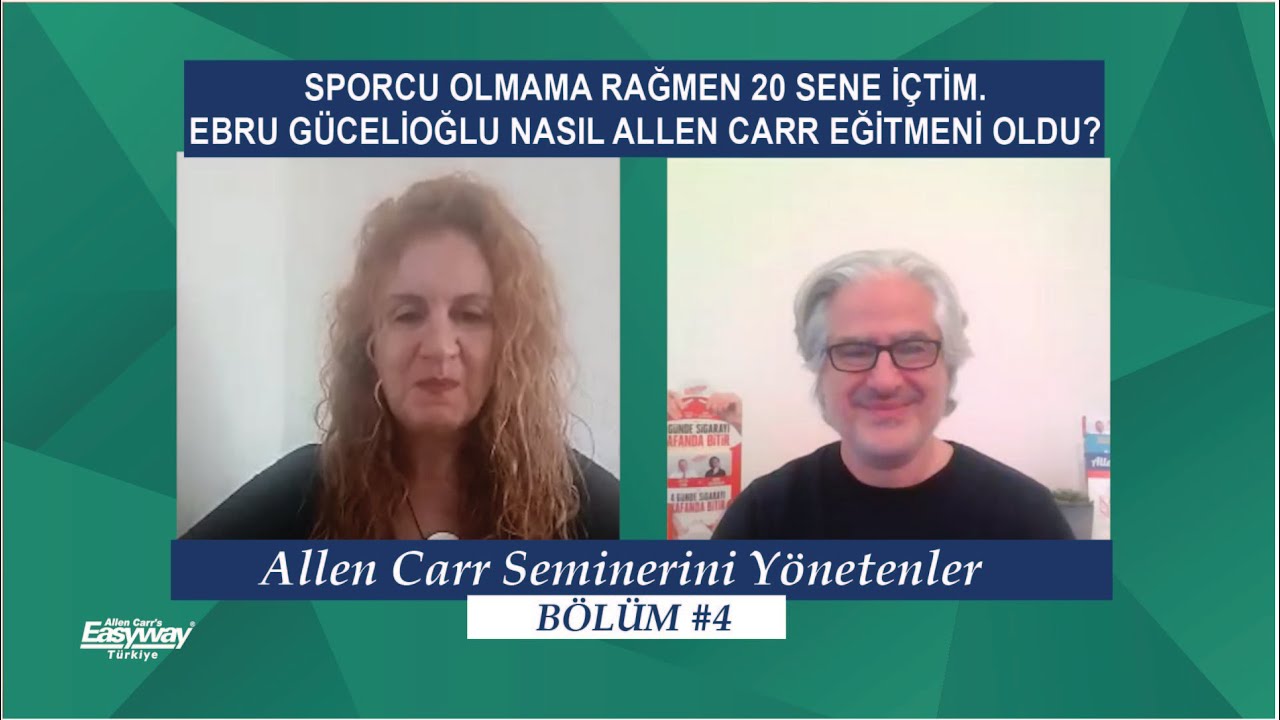 Allen Carr Seminerini Yönetenler Ebru Gücelioğlu #sigarayıbırak #allencarr #sigaranasılbırakılır