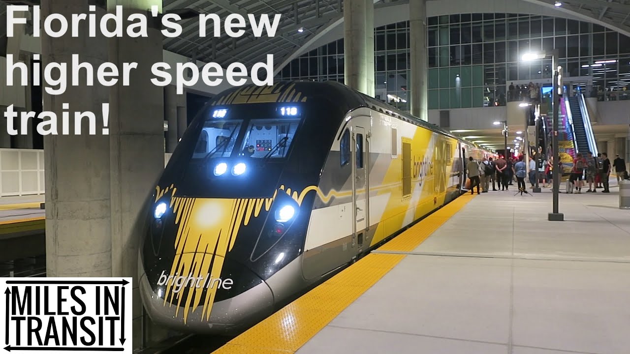 Brightline from Miami to Orlando - First Trip and Station Reviews!