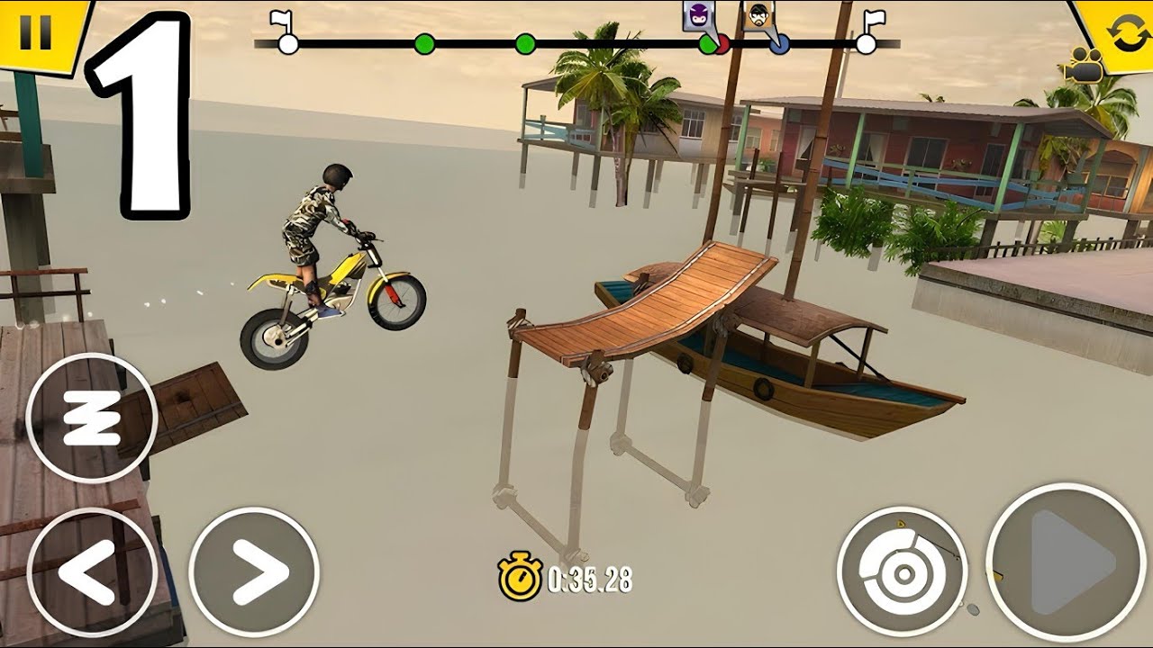 Hardest Motorcycle Game Challenge Ever!💀🔥 PART 1