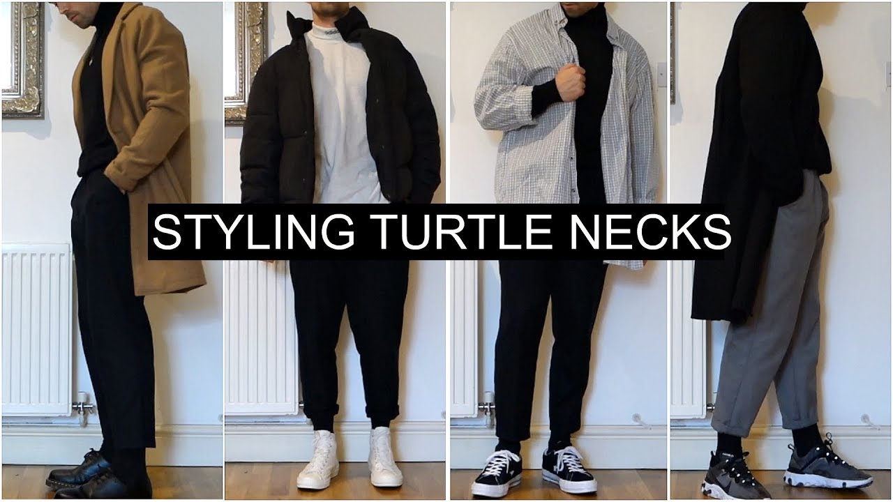 How To Style Turtle Necks | 7 OUTFIT IDEAS | Men's Fashion | Daniel Simmons