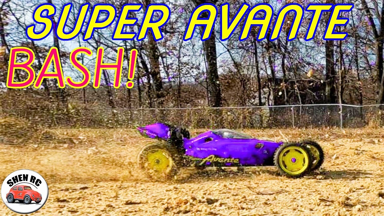 Tamiya Super Avante First run & BASH!