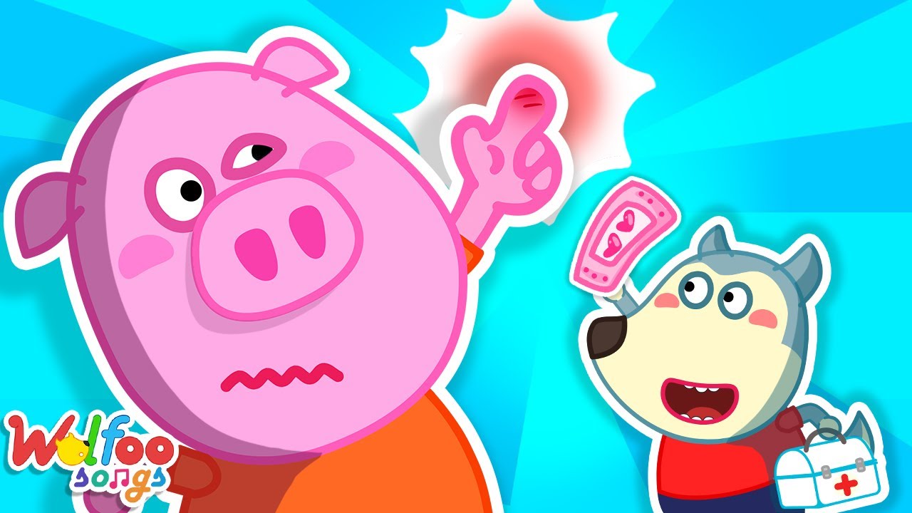 Give Me a Bandage for Kids | Boo Boo Song | Wolfoo Nursery Rhymes & Kids Songs Series