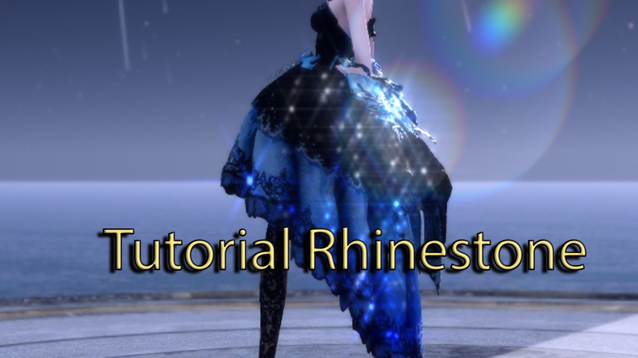 How To MMD : Tutorial Use Rhinestone