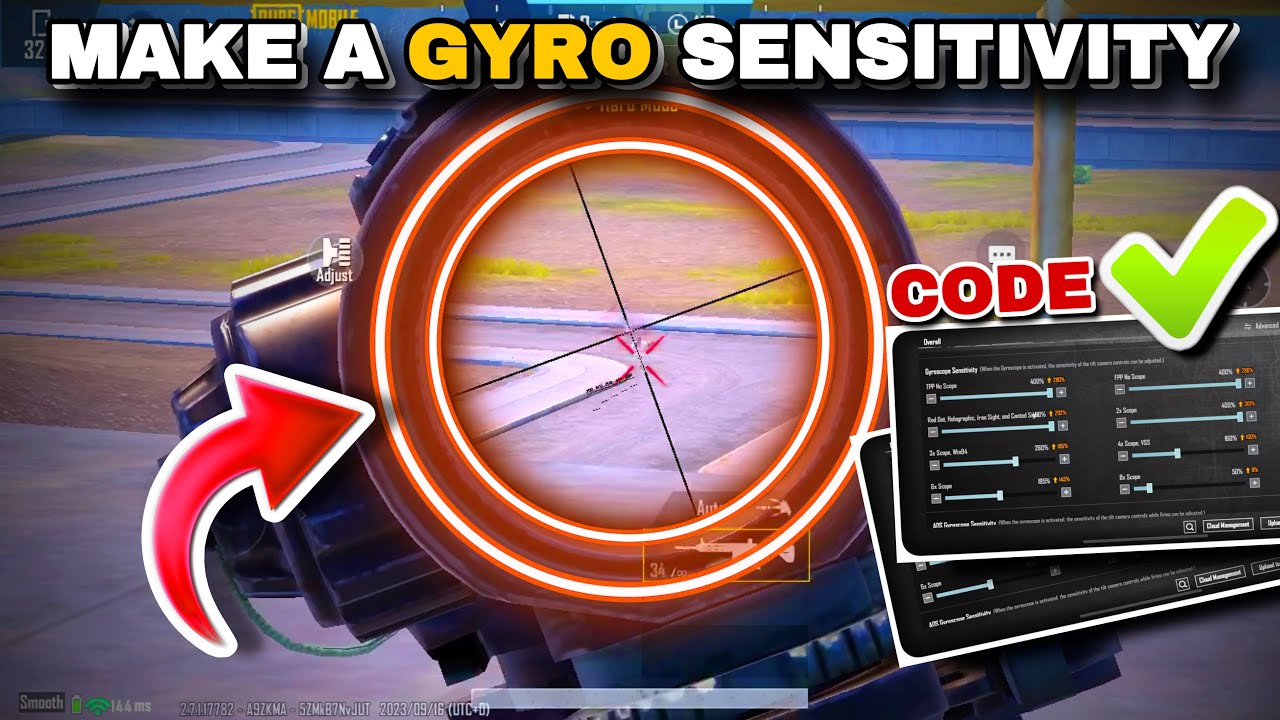 НАСТРОЙКИ ЧУВСТВИТЕЛЬНОСТИ PUBG MOBILE 2024🔥НОВАЯ ЧУВСТВИТЕЛЬНОСТЬ+КОД￼☑️