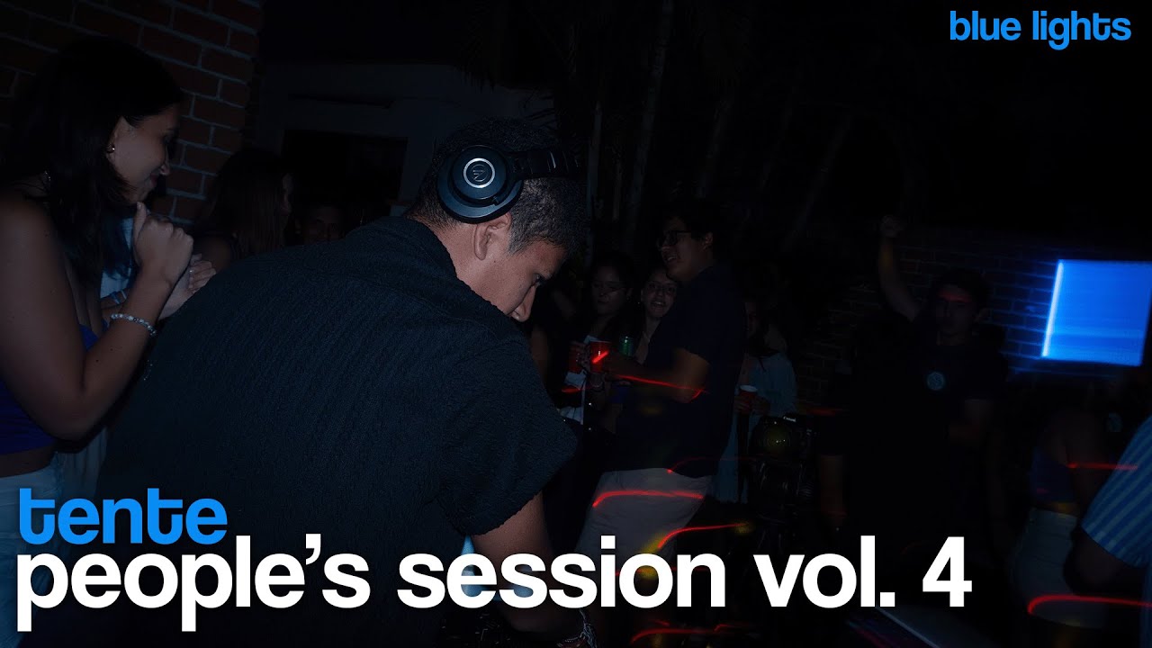 Blue Lights: House, Tech House and Latin Tech Mix by Tente | People's Session Vol. 4
