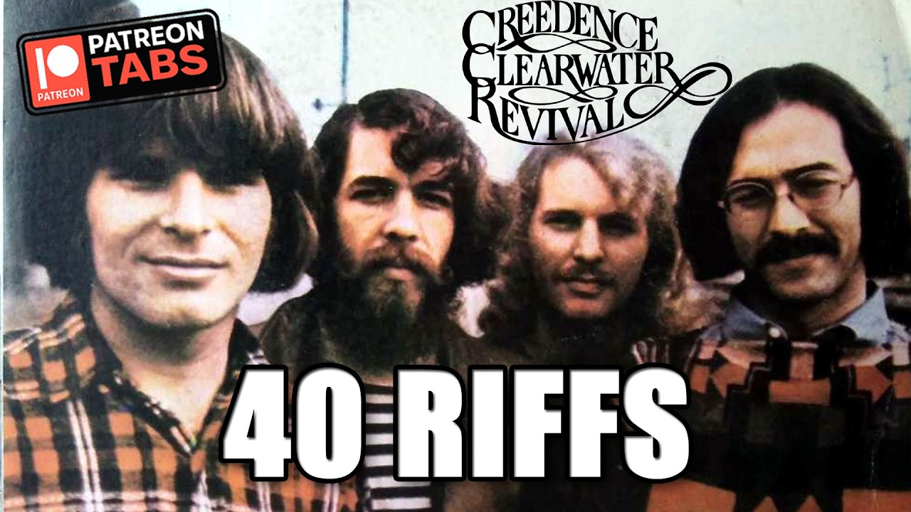 CCR 40 лучших гитарных риффов