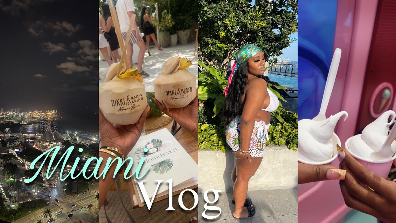 MIAMI TRAVEL VLOG | Good eats, Jet skis, Nightlife, Museums *Girls Trip*