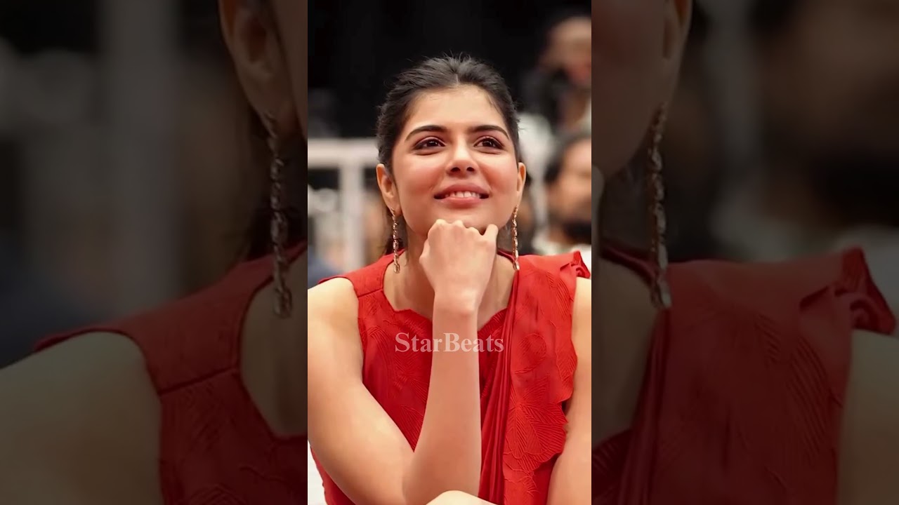 Gorgeous in Red in kalyani priyadarshan #kalyanipriyadarshan #kothalokah #trending #ytshorts #fyp
