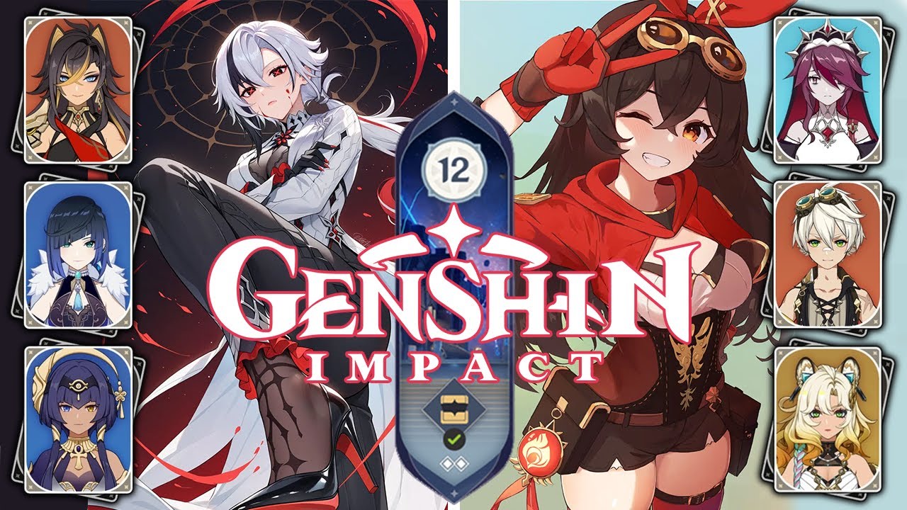 Genshin: Impact | Patch 5.1 Spiral Abyss 12 | Arlecchino Vape & Bunny Amber feat. Xilonen