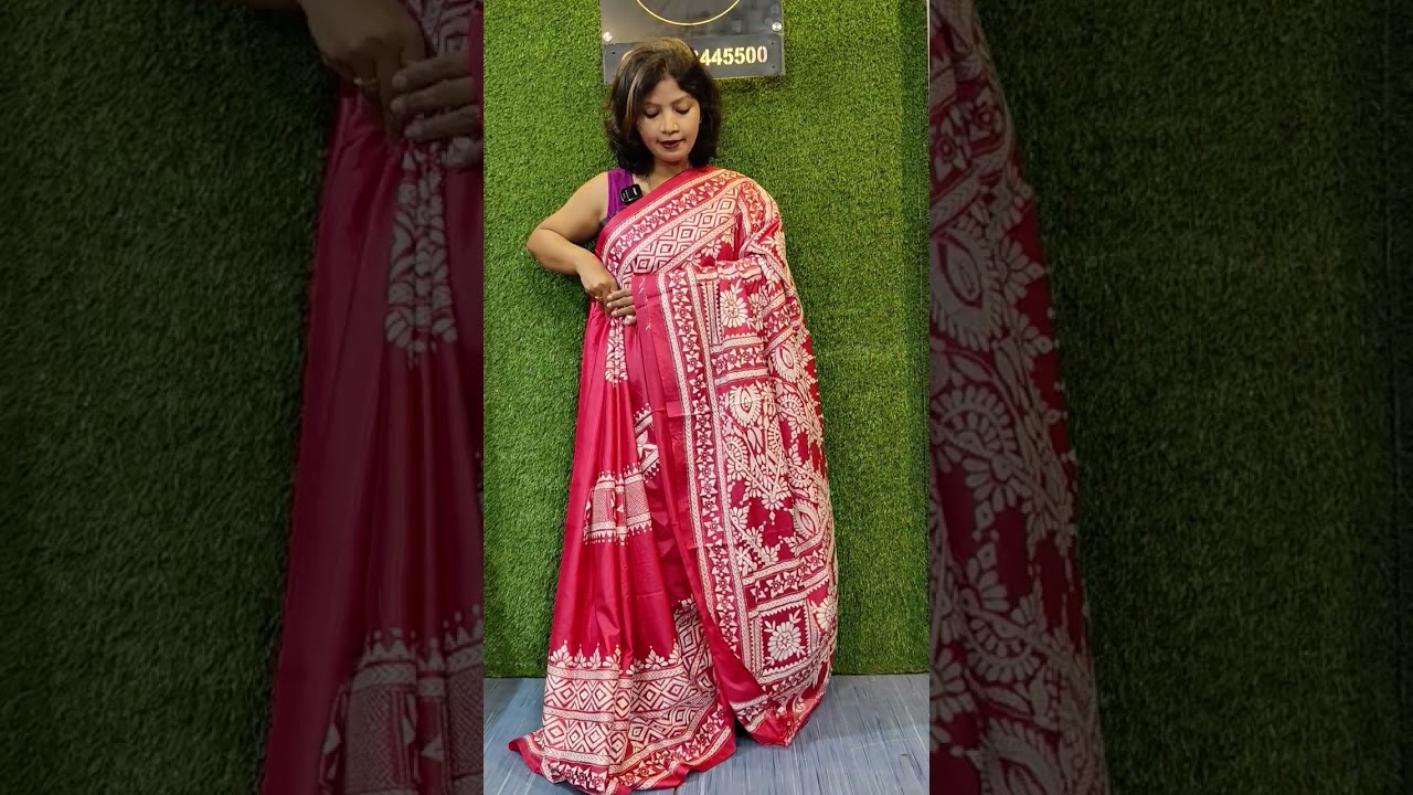 Kantha Stitch Saree Collection | Bongstyle Exclusive