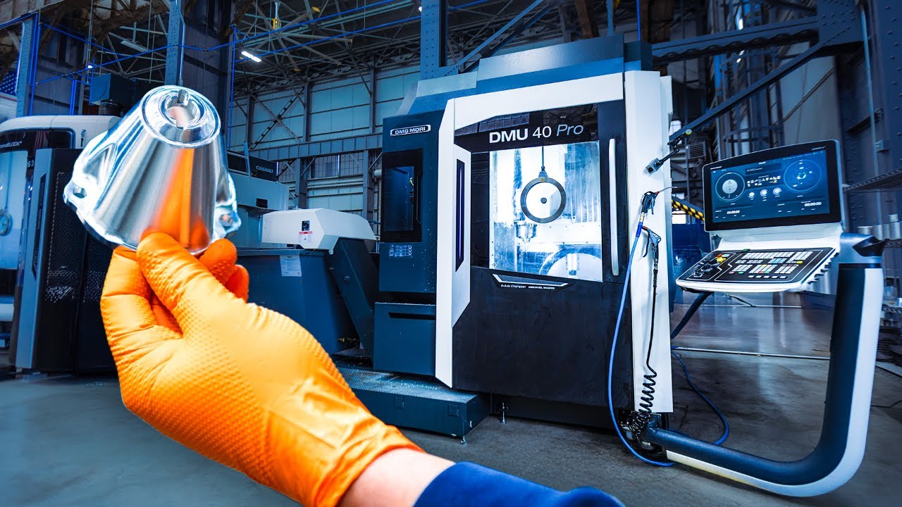 5-Axis CNC Machining for Aerospace | DMG Mori DMU 40