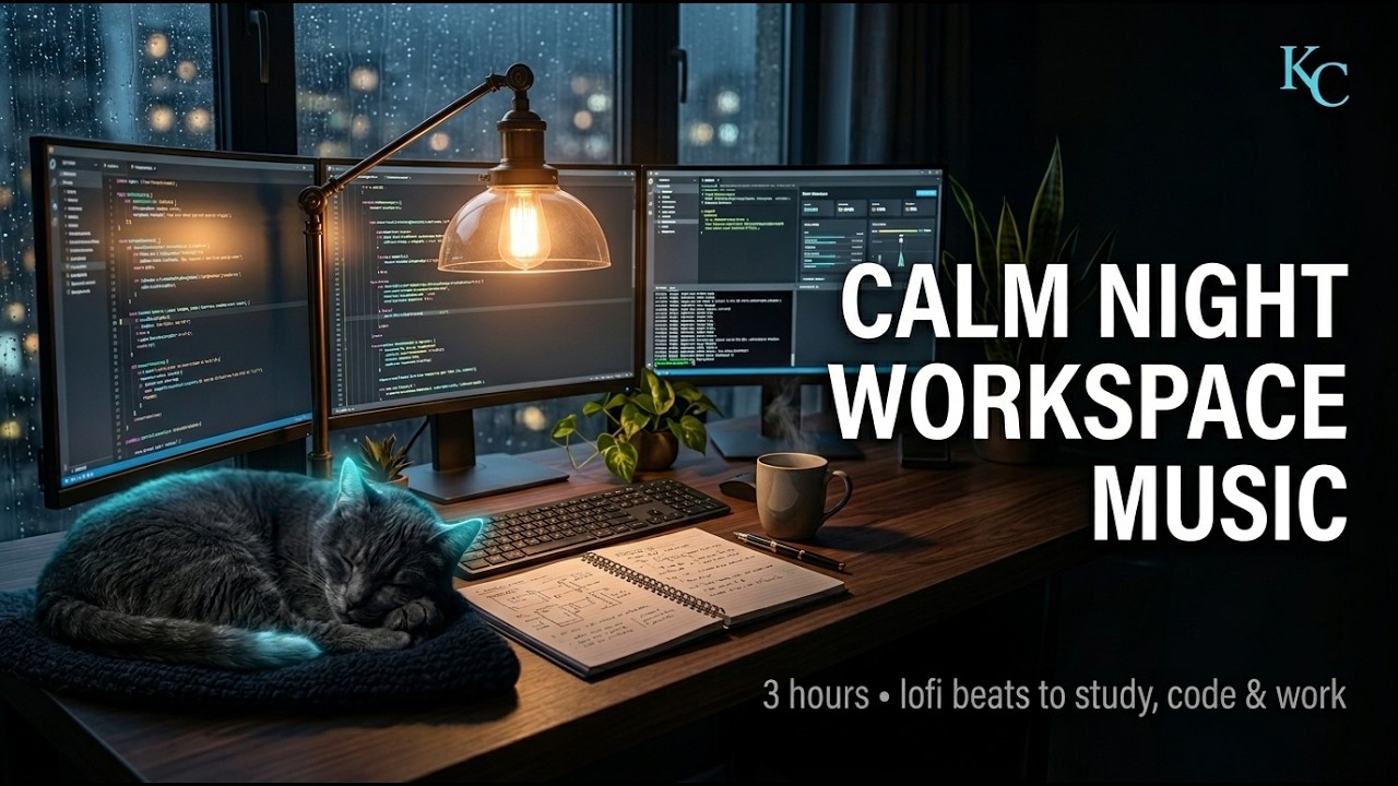 Deep Ambient Focus for Study & Coding – Minimal Background Atmosphere