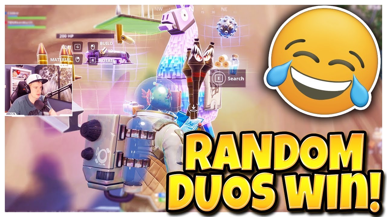 CARRYING A RANDOM TO VICTORY in FORTNITE: BATTLE ROYALE! | TBNRKENWORTH