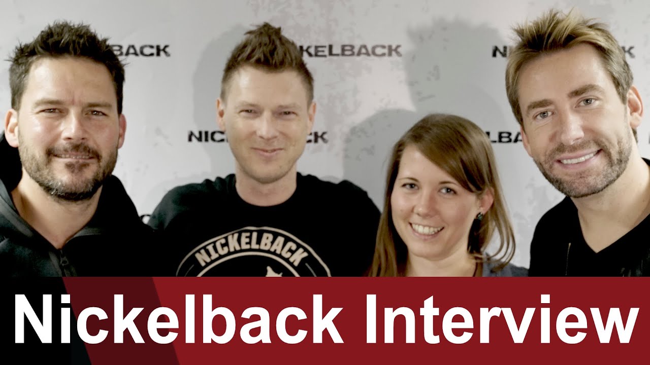 Nickelback - Chad was 'a british woman' for 2 weeks - ROCK ANTENNE Interview