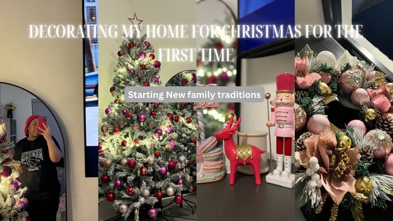 Decorating for Christmas for the first time ever! New tradition | Shopping, New Decor: VLOGMAS