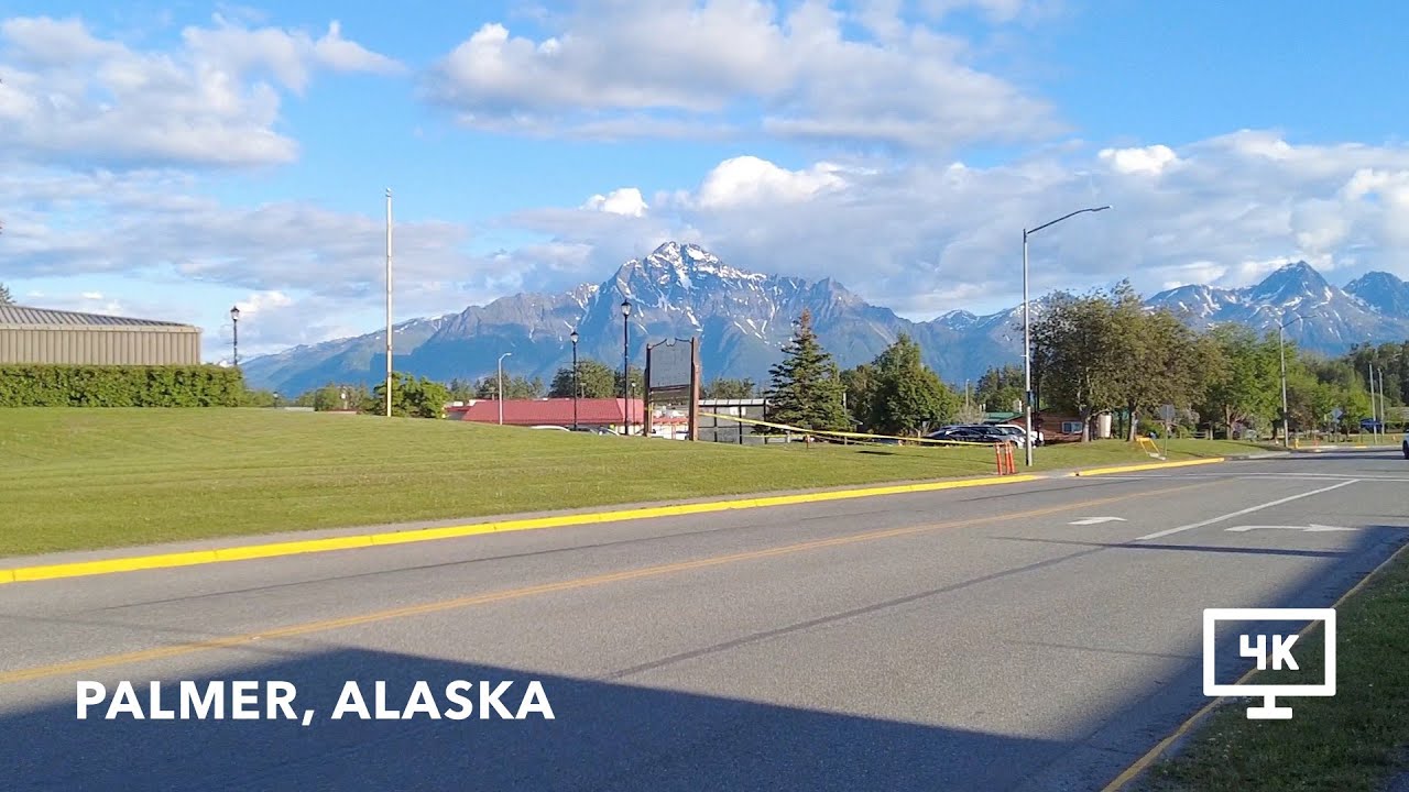 Palmer, Alaska | Walking Tour 4K 60fps