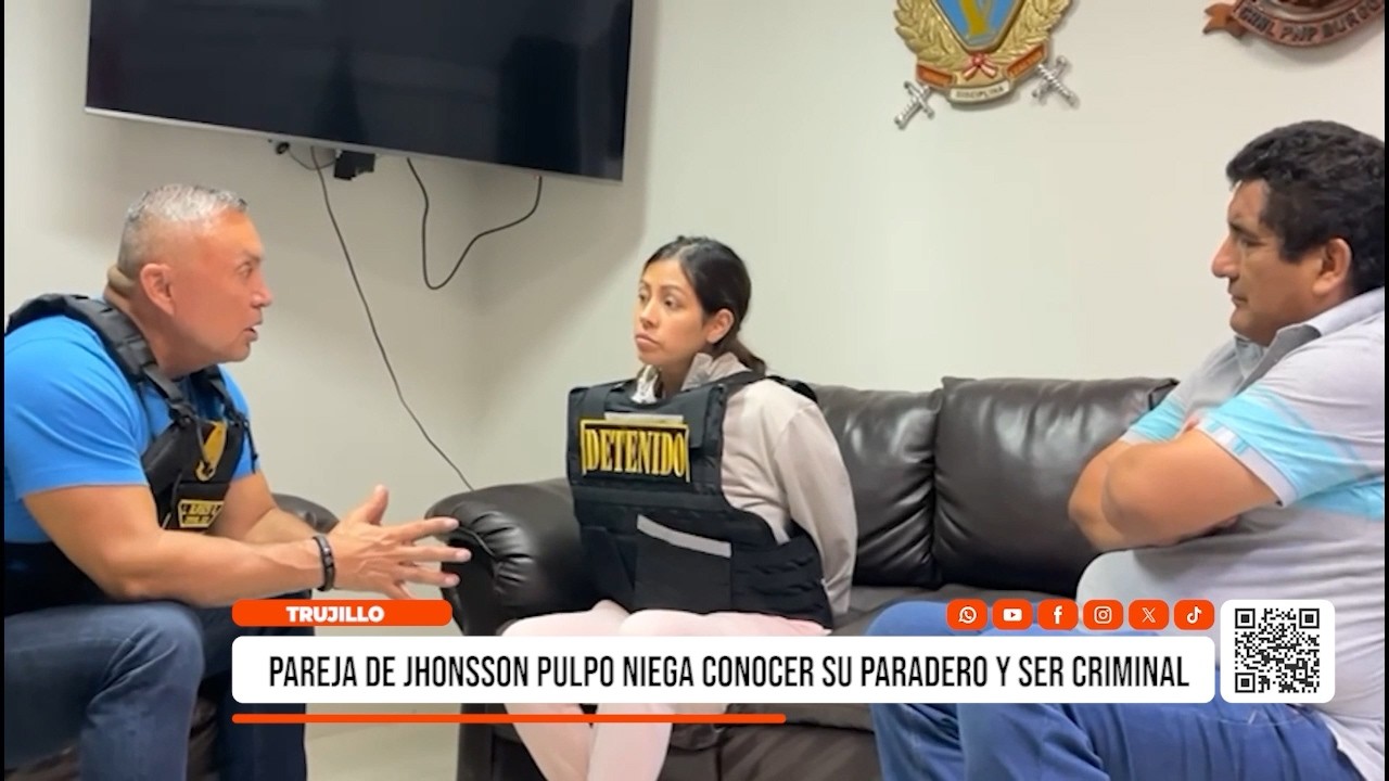 Trujillo: Pareja de Jhonsson Pulpo niega conocer su paradero