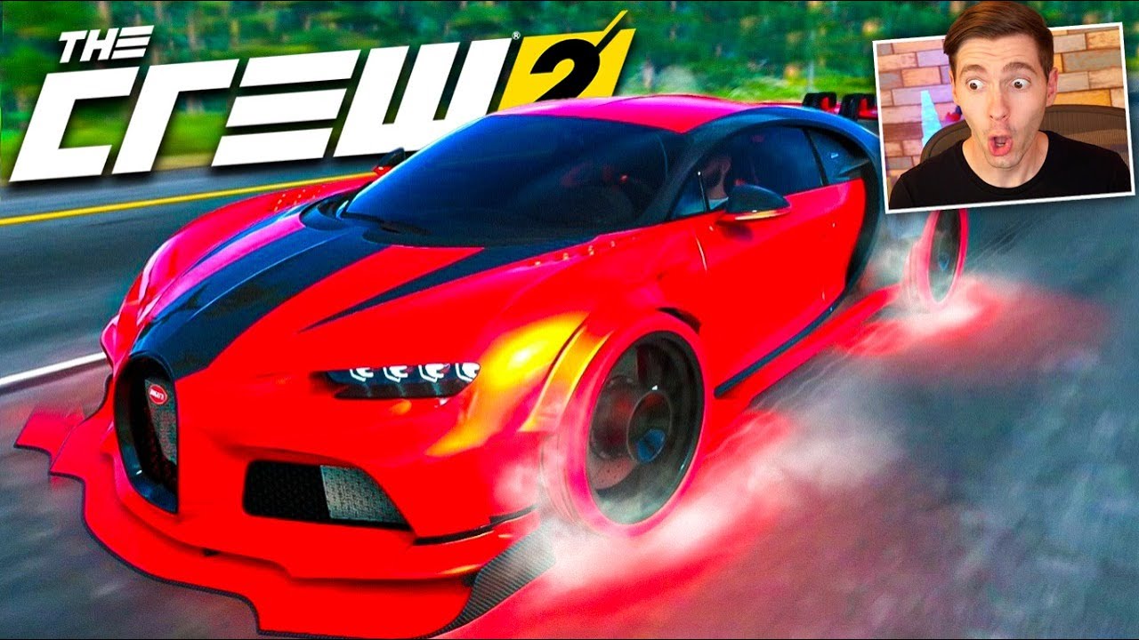 NOVA BUGATTI CHIRON 300+ que pega 530km/h!!! - THE CREW 2