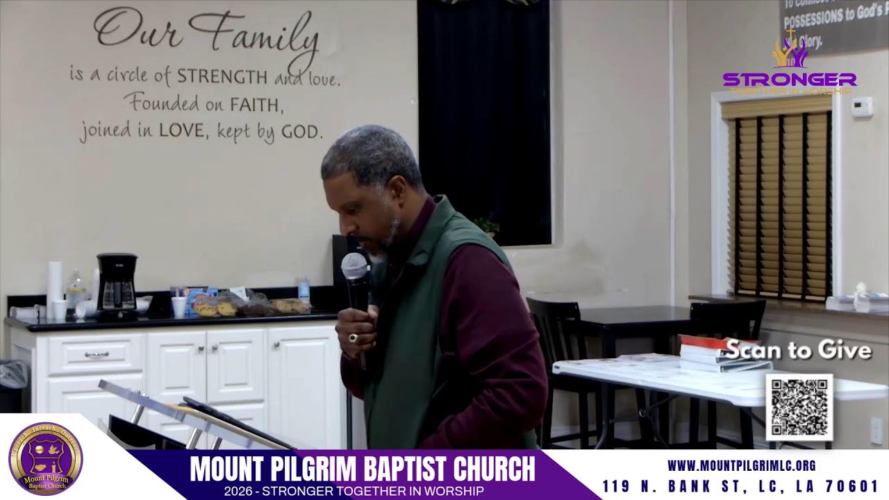 Wednesday Night Bible Study - Mark 4: 26-32 - Deacon Eligha Guillory