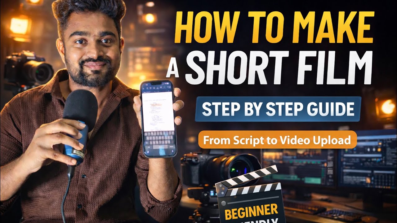 Short Film Making Explained | From Script to Video Upload (Beginner Guide)