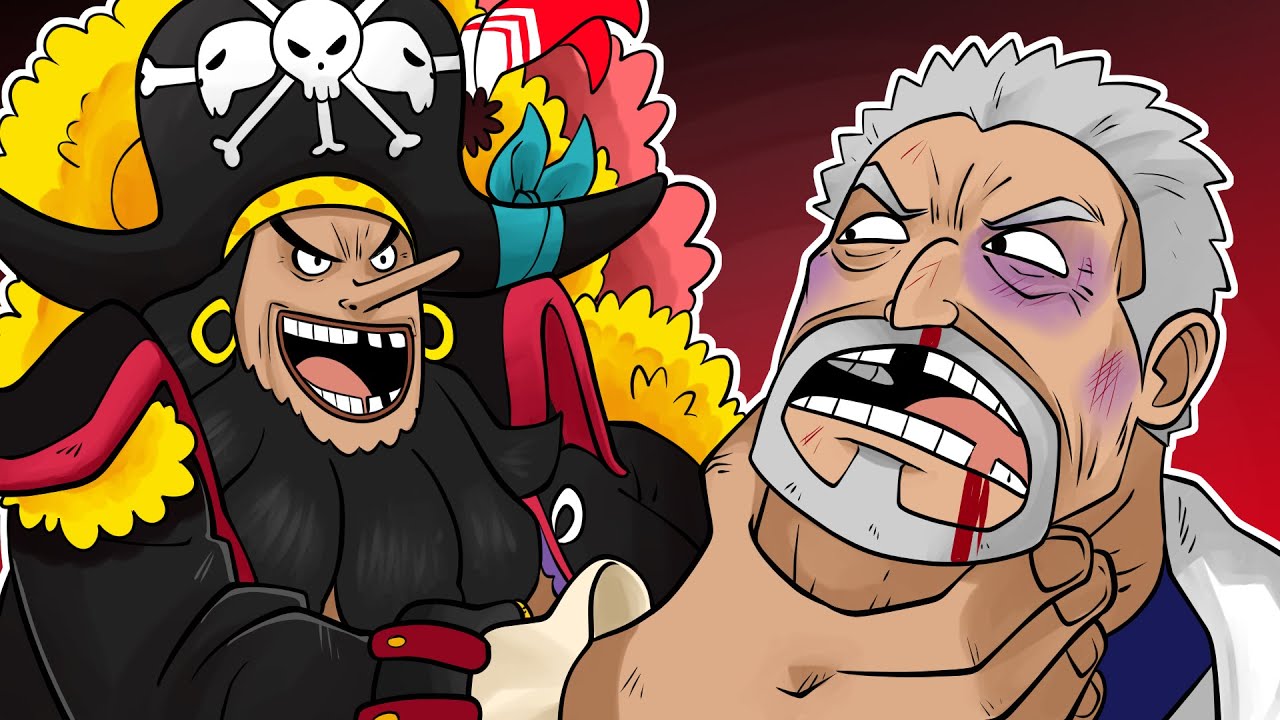 Everyone Missed This Detail About Blackbeard vs Garp