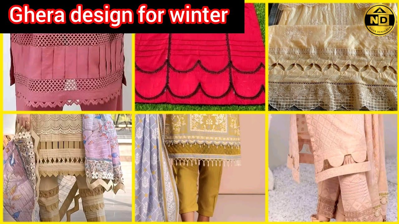 Viral daman design || easiest method to make this design || beautiful daman ka design ||daman design
