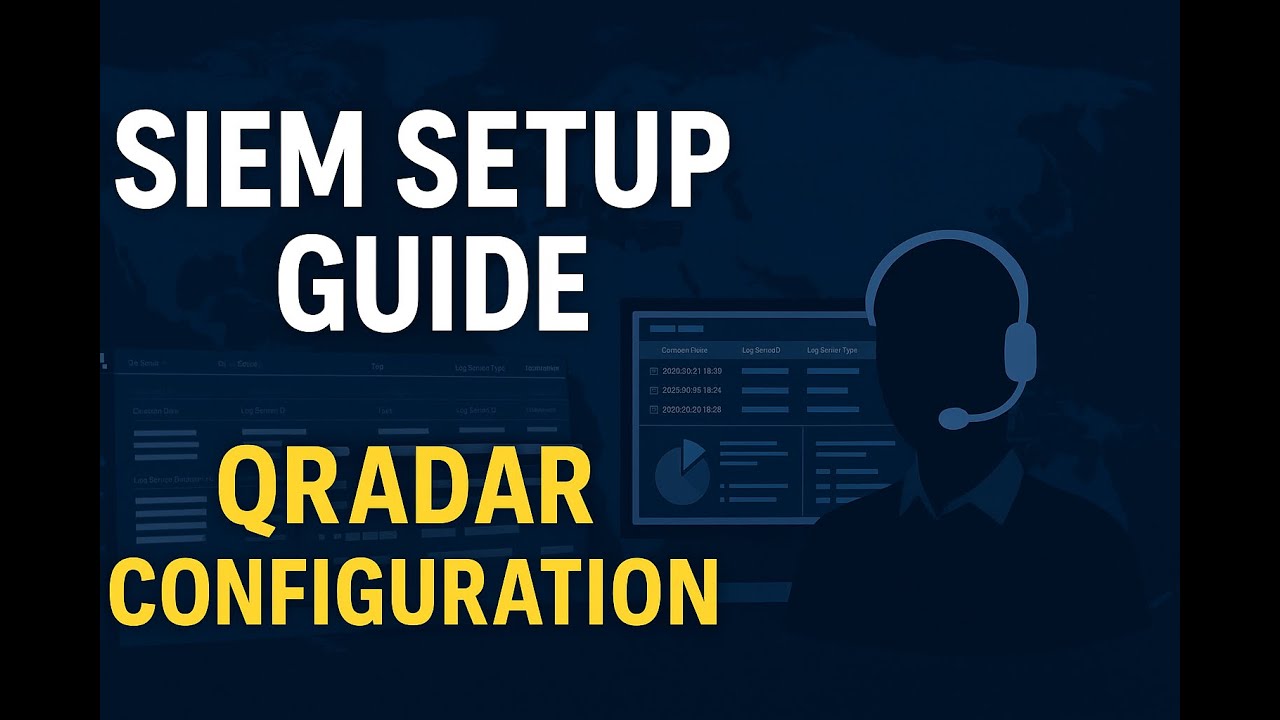 SIEM Installation & Configuration 🔧 | IBM QRadar Setup Explained for Beginners