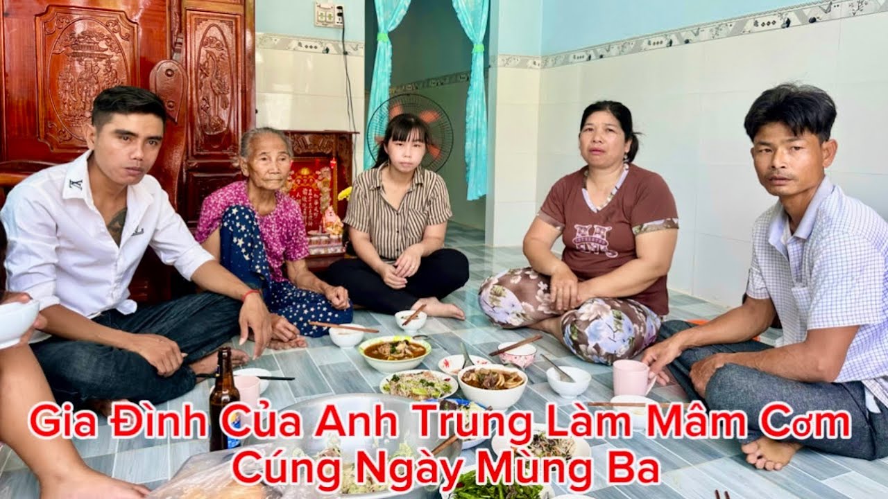 Bất Ngờ Nhà Anh Trung Chị Quý Rất Nhộn Nhịp Vào Ngày Mùng Ba #cuongphivlog #