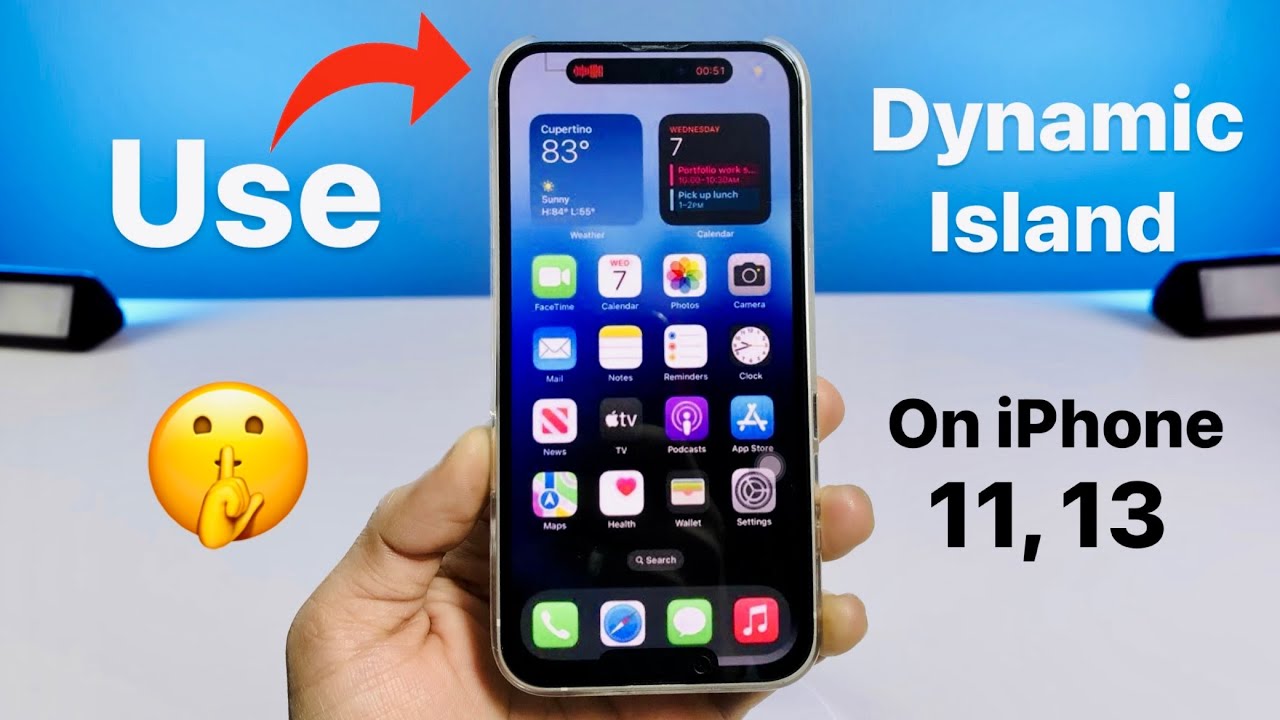 How to Install Dynamic Island on iPhone 11, iPhone12, iPhone13