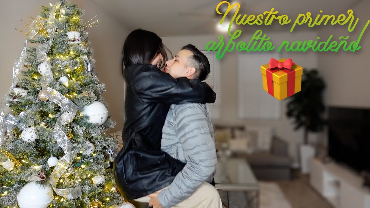 OBLIGUÉ A MI NOVIO A QUE ME AYUDARA A DECORAR PARA NAVIDAD 🎄 -LILLIAN GRIEGO