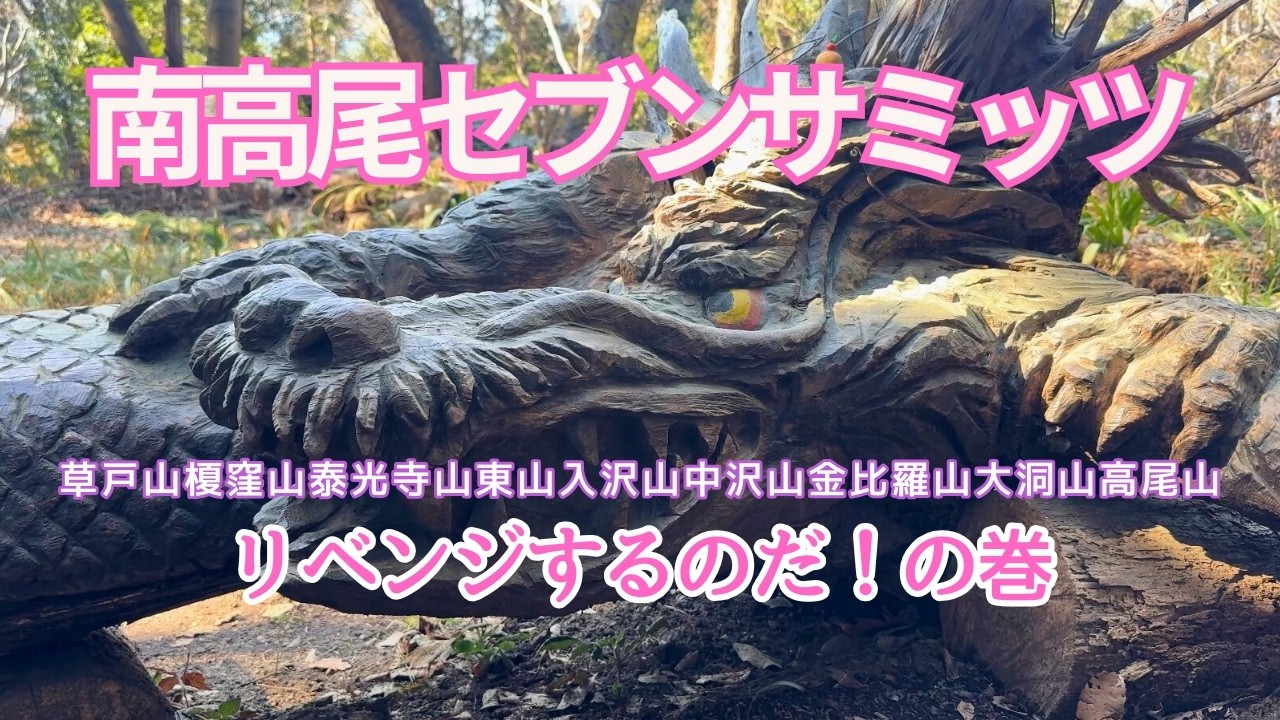 【Vlog.南高尾セブンサミッツ】リベンジするのだ！の巻