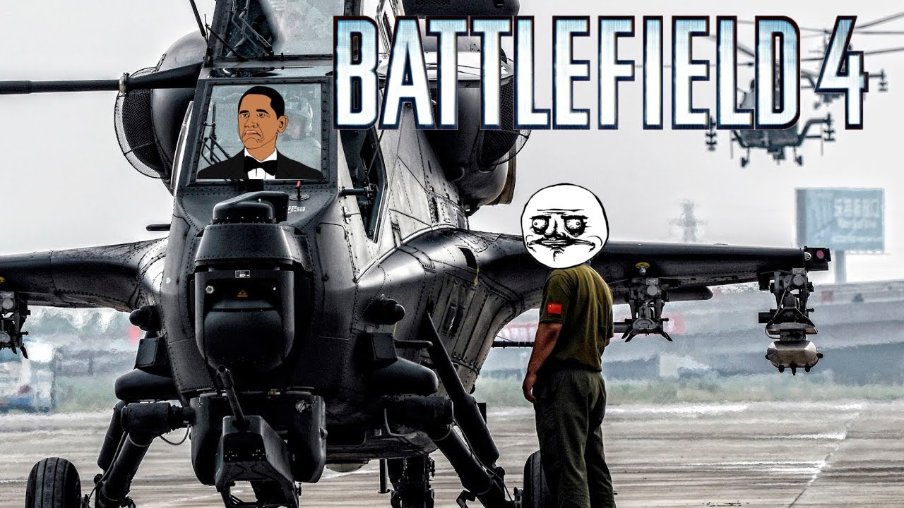 BATTLEFIELD 4 - Helikopter, czyli jak się lata w BF4?