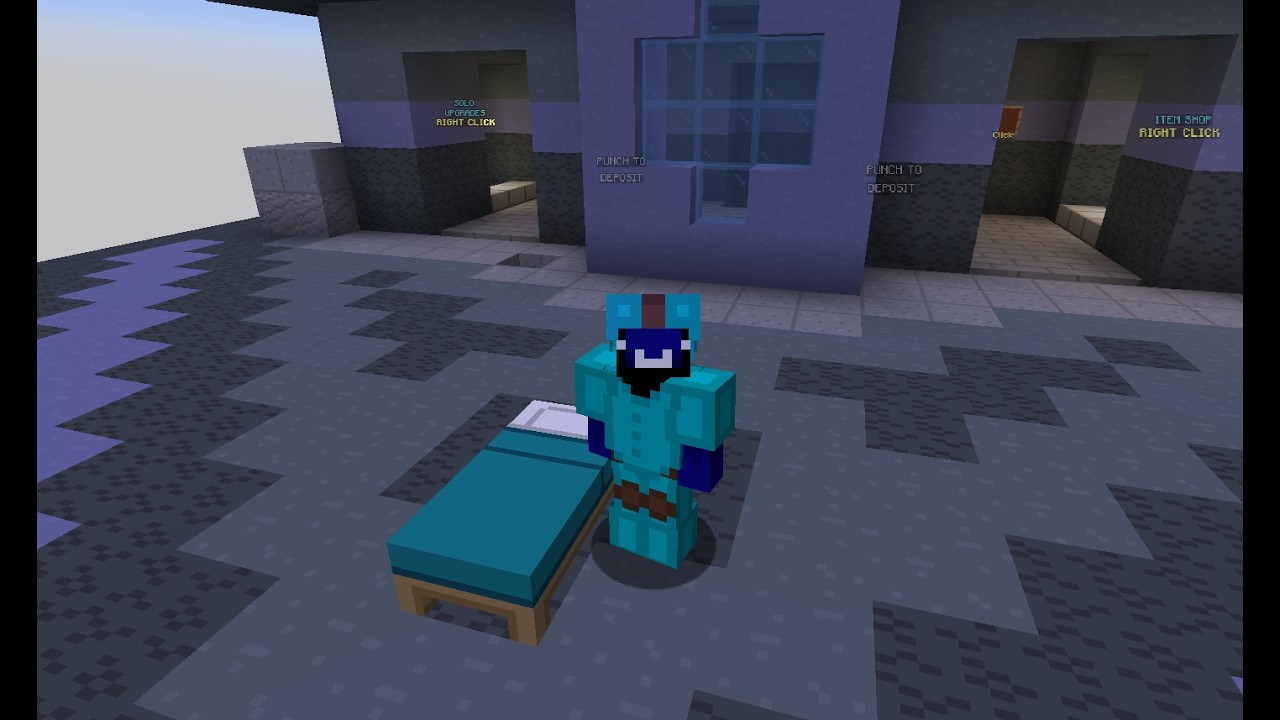 My first time trying Hypixel Bedwars