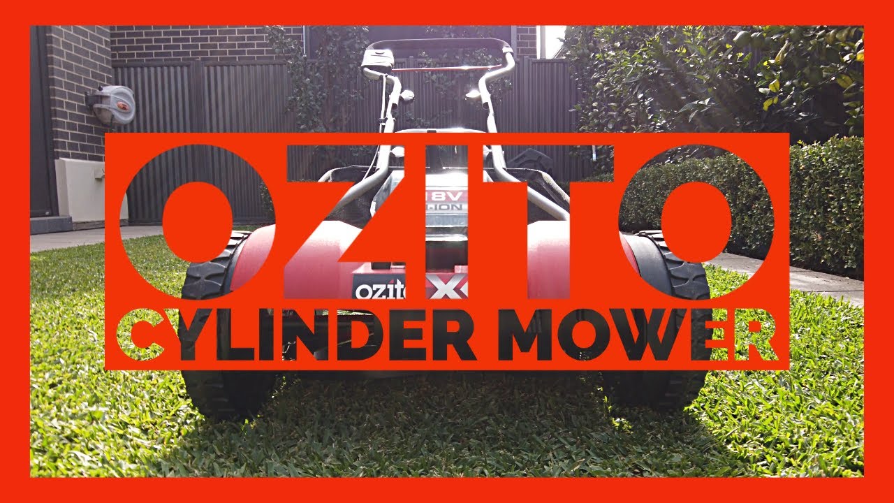Ozito Battery Powered Cylinder Mower (PXCPM-018) from Bunnings