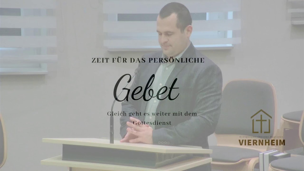 Gottesdienst, ECB Viernheim