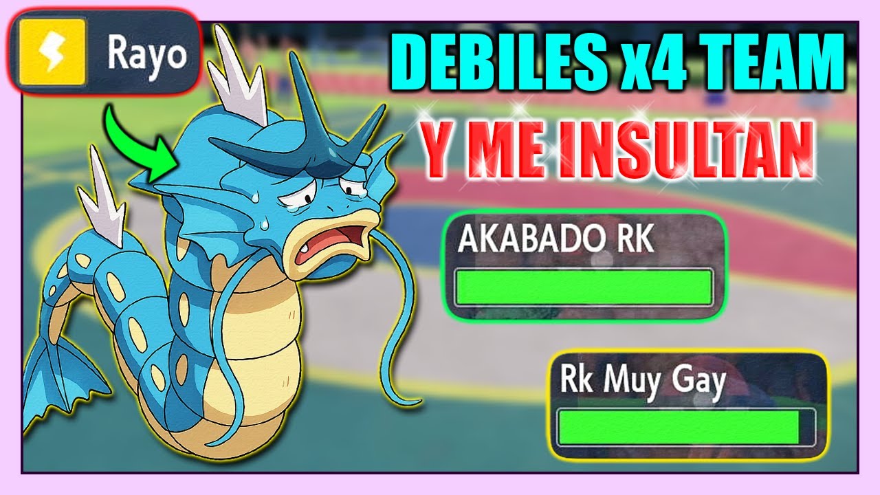 JUEGO POKÉMON SOLO con DEBILIDAD x4 vs EL SUSCRIPTOR que ME INSULTA! EL COMBATE que SALE ES HISTORIA