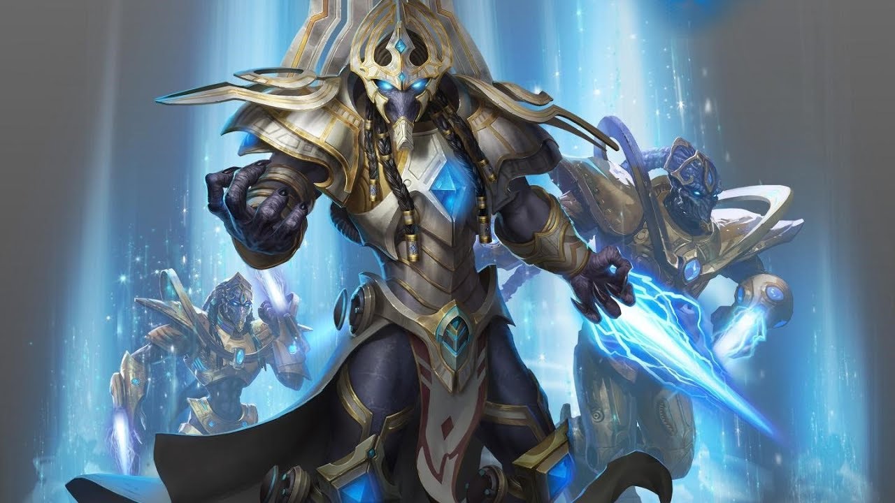 Artanis vs Zagara in More reavers until it works (SC2 Direct Strike Commanders)