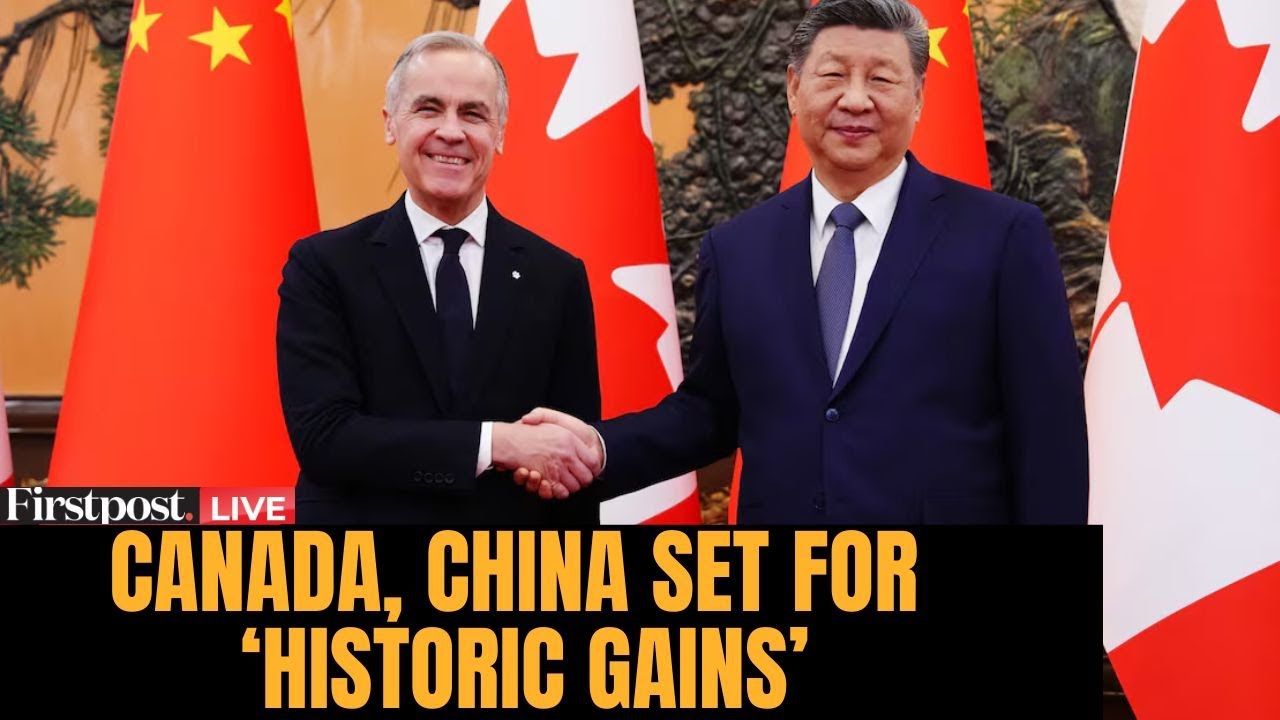Mark Carney LIVE: Canadian PM Mark Carney Briefs Media after Meeting Chinese President Xi Jinping